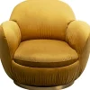 Fauteuil pivotant Nube jaune>KARE Design New