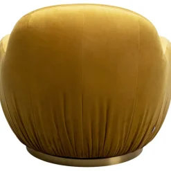 Fauteuil pivotant Nube jaune><noscript><img width=