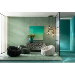 Fauteuil pivotant Peppo Bloom Melange vert><noscript><img width=