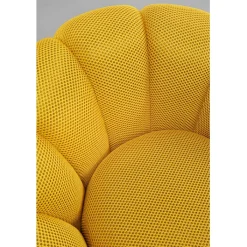Fauteuil pivotant Peppo Bloom jaune><noscript><img width=