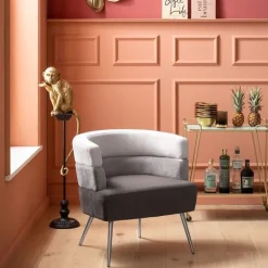 Fauteuil Sandwich gris>KARE Design Best
