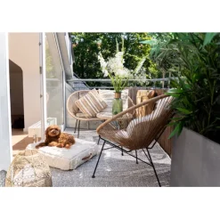 Fauteuil Spaghetti nature><noscript><img width=