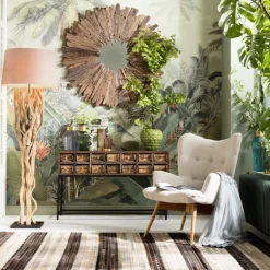 Fauteuil Vicky écru><noscript><img width=