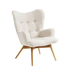 Fauteuil Vicky écru><noscript><img width=