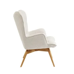 Fauteuil Vicky écru><noscript><img width=
