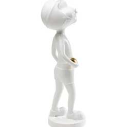 Figurine décorative Ball Girl blanc 41cm><noscript><img width=