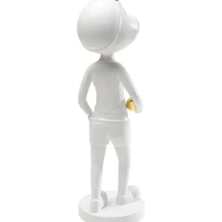 Figurine décorative Ball Girl blanc 41cm><noscript><img width=