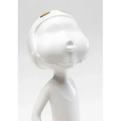 Figurine décorative Ball Girl blanc 41cm><noscript><img width=