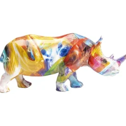 Figurine décorative Colored Rhino 17cm>KARE Design Clearance