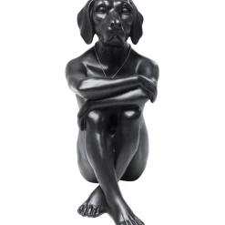 Figurine décorative Dog Marc noire>KARE Design Discount