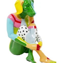 Figurine décorative Dog Marc colore 80cm><noscript><img width=