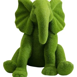 Figurine décorative Elephant Flock vert 18cm>KARE Design Outlet