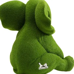 Figurine décorative Elephant Flock vert 18cm><noscript><img width=