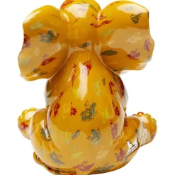 Figurine décorative Elephant Dots jaune 18cm><noscript><img width=