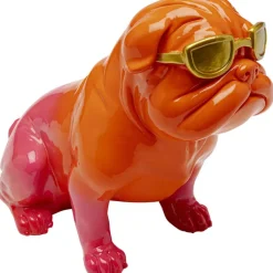 Figurine décorative Fashion Dog orange 17cm>KARE Design Hot