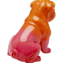 Figurine décorative Fashion Dog orange 17cm><noscript><img width=