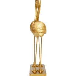 Figurine décorative Flamingo Love doré 39cm><noscript><img width=