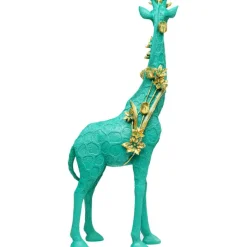 Figurine décorative Flower Giraffe vert 76cm><noscript><img width=