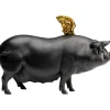 Figurine décorative Flying Pig noir 21cm>KARE Design Best
