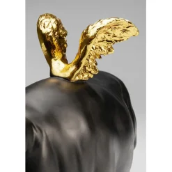 Figurine décorative Flying Pig noir 21cm><noscript><img width=
