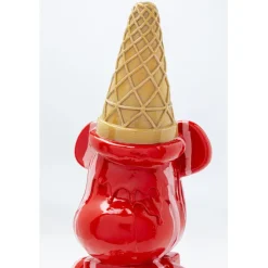 Figurine décorative Gelato Bear rouge 40cm><noscript><img width=