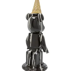 Figurine décorative Gelato Bear noir 40cm><noscript><img width=