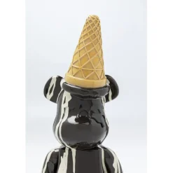 Figurine décorative Gelato Bear noir 40cm><noscript><img width=