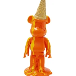 Figurine décorative Gelato Bear orange 40cm><noscript><img width=