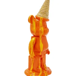 Figurine décorative Gelato Bear orange 40cm><noscript><img width=