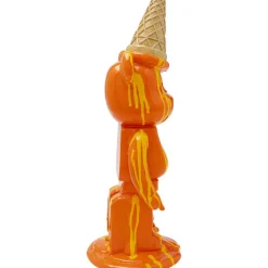 Figurine décorative Gelato Bear orange 40cm><noscript><img width=