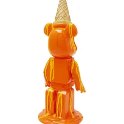 Figurine décorative Gelato Bear orange 40cm><noscript><img width=