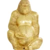 Figurine décorative Gorilla doré XXL 249>KARE Design Online