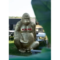 Figurine décorative Gorilla doré XXL 249>KARE Design Online