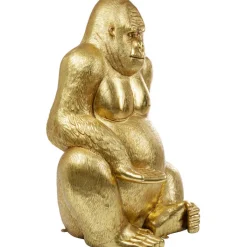 Figurine décorative Gorilla doré XL180>KARE Design Outlet
