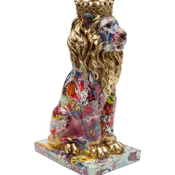 Figurine décorative Graffiti King Lion 29cm>KARE Design Clearance