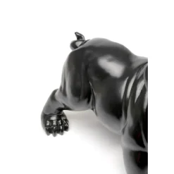 Figurine décorative Hungry Dog noir 37cm><noscript><img width=