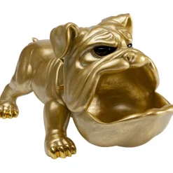 Figurine décorative Hungry Dog doré 37cm>KARE Design Sale