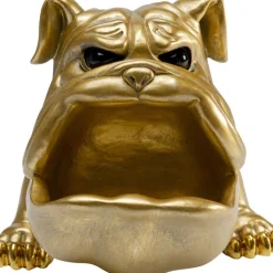 Figurine décorative Hungry Dog doré 37cm>KARE Design Sale