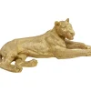 Figurine décorative Lion doré 113cm>KARE Design Hot