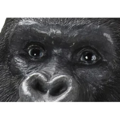 Figurine décorative Monkey Gorilla Side noir76cm><noscript><img width=