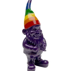 Figurine décorative Nain Rainbow violet 11cm>KARE Design Sale