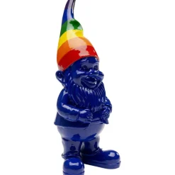 Figurine décorative Nain Rainbow bleu 21>KARE Design