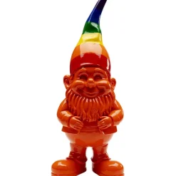 Figurine décorative Nain Rainbow orange 46cm>KARE Design Outlet