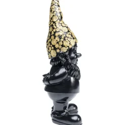 Figurine décorative Nain Standing noir-doré 30><noscript><img width=