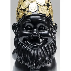 Figurine décorative Nain Standing noir-doré 60><noscript><img width=