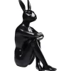 Figurine décorative Rabbit Gillie noir>KARE Design Clearance