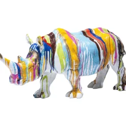 Figurine décorative Rhino Colore 26cm><noscript><img width=