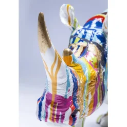 Figurine décorative Rhino Colore 26cm><noscript><img width=