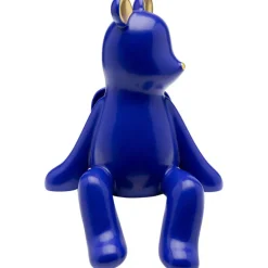 Figurine décorative Sitting Squirrel bleu 20cm>KARE Design Clearance