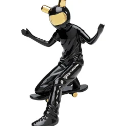 Figurine décorative Skating Astronaut noir>KARE Design Discount